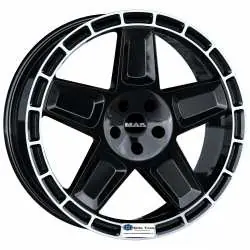 Jante aliaj MAK TREK GLOSS BLACK MIRROR RING CB76 9X20 5X114.3 ET40 Lichidare de stoc