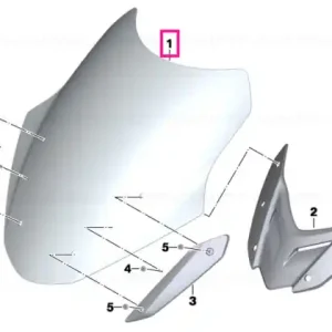 Windshield - BMW Motorrad Lichidare de stoc