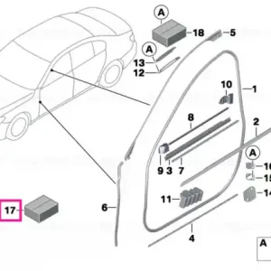 Set elemente fixare - BMW Comandă acum