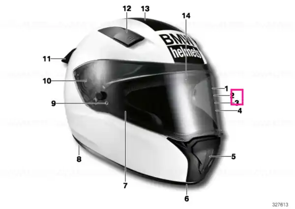 Ofertă de sezon Tear-off film, helmet Race - BMW Motorrad