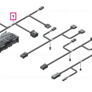 Wiring set seat, driver's side - BMW Discount