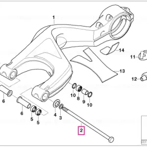 Arbore planetar, parte oscilanta - BMW Motorrad Doar azi