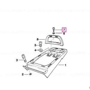 Lichidare de stoc Surub cap cilindric M6X75MM - BMW - Mini