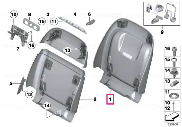 Rear section, basis OYSTER - BMW Promoție