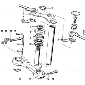 Transport gratuit Suport indicator directie fata stanga D=31,5MM - BMW Motorrad