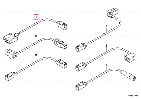Premium Cablu antenă L=2320MM - BMW