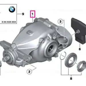 Ultima șansă BMW M Performance limited-slip diff TYP 188, I=3.15