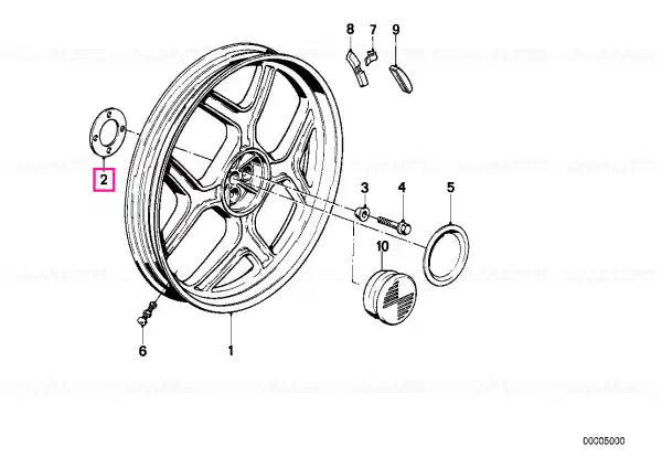 Cel mai vândut Spacer 2,000MM - BMW Motorrad