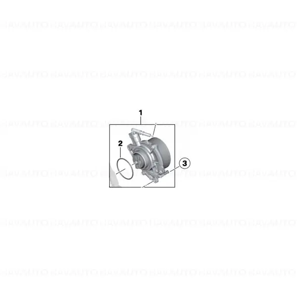 Pompa de vacuum - BMW Seria 1 F20 F21, Seria 3 F30 F31 Livrare expres