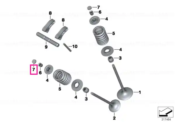 Noutate Adjusting plate 1,84 MM - BMW Motorrad
