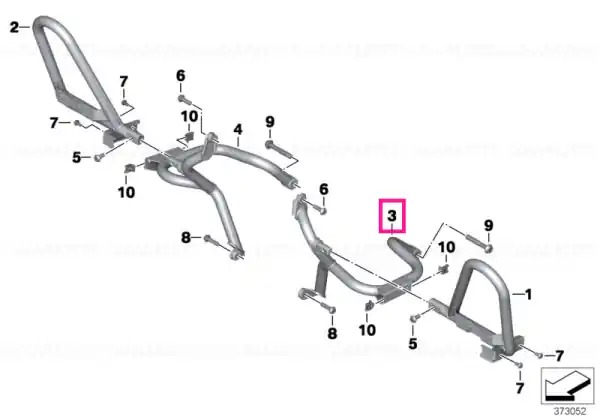 Suport stânga - BMW Motorrad Preț redus