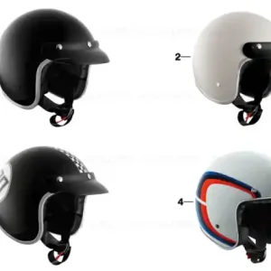 Chilipir Helmet Legend Black Storm 56/S - BMW Motorrad