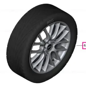 Reducere de preț Set roți complete de vară - JCW Cross Spoke R112 (glossy) cu anvelopa Dunlop SP Sport 01 ROF - 205/45R17 84V - Mini R55/R56/R57/R58/R59
