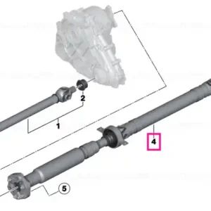 Asamblu arbore transmisie spate L=1319MM - BMW Cumpărături sigure