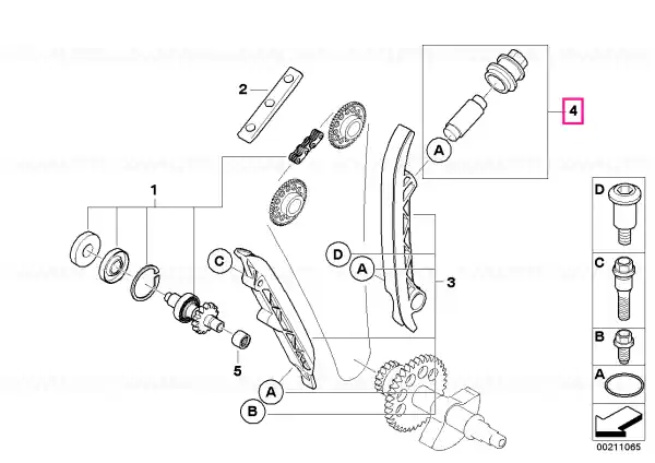 Cumpără online Set, timing-chain tensioner - BMW Motorrad