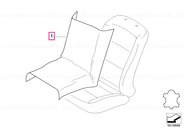 Upholstery leather, Nasca PLATIN - BMW Promoție