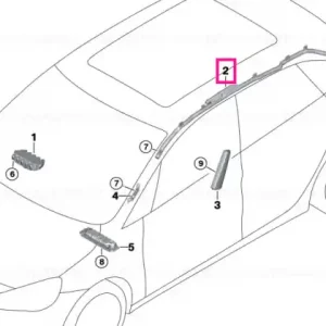 Head airbag, right - BMW Promoție