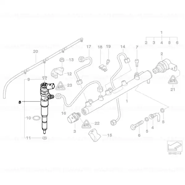Injector BMW Seria 1, 3, 5, X3, X5 Cumpără online
