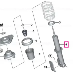 Arc suspensie spate - BMW - Mini Chilipir