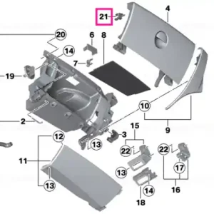 Suport pin compartiment obiecte - BMW - Mini Discount