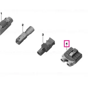 Vezi acum Carcasa conector 2 POL. / FAKRA - BMW