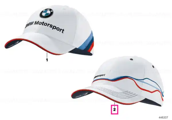 Mai ieftin BMW Motorsport cap, unisex Fan WHITE/BLUE, OS