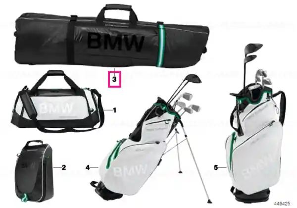 BMW Golfsport travel case TBD Preț mic