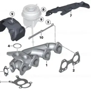 Vezi acum Heat protection shield - BMW