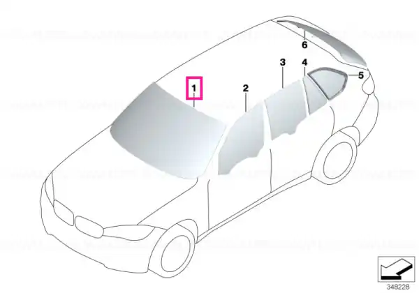 Discount Parbriz verde IR/GK/RLSBS - BMW