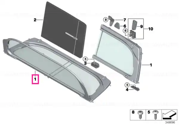 Preț promoțional Wind deflector - BMW