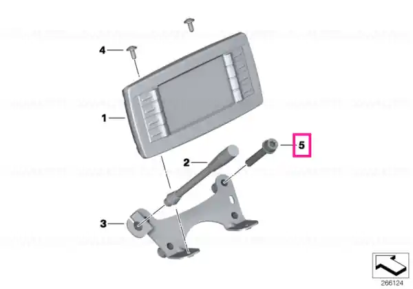 Livrare gratuită Șurub ISA M8X70-8.8-ZNNIV - BMW Motorrad