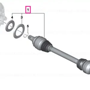 Arbore ieșire dreapta D=40MM - BMW Vezi acum