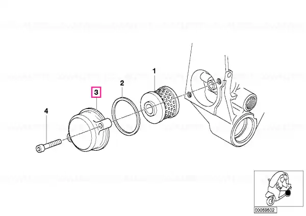 Capac filtru de ulei - BMW Motorrad Super ofertă