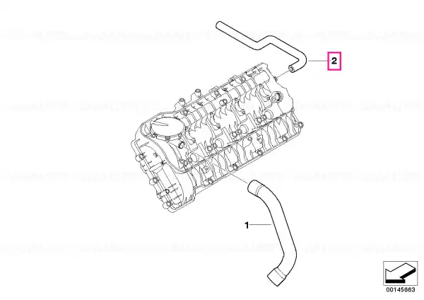 Leakage line ZYL. 5-8 - BMW Chilipir