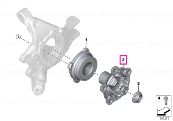Reducere de preț Drive flange hub - BMW
