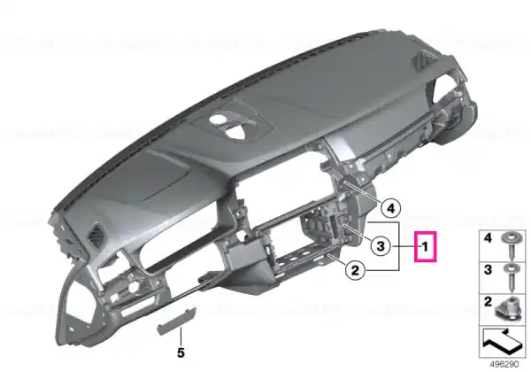 Instrument panel EVERESTGRAU - BMW Noutate