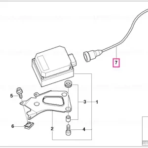 Cablu Bowden control croaziera - BMW Motorrad Preț redus