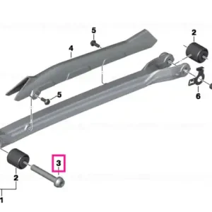 Surub cap cilindric M10X60-10.9 M10X60-U0-10.9 - BMW Motorrad Livrare gratuită