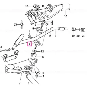 Cumpără online Suport fixare inferior - BMW Motorrad