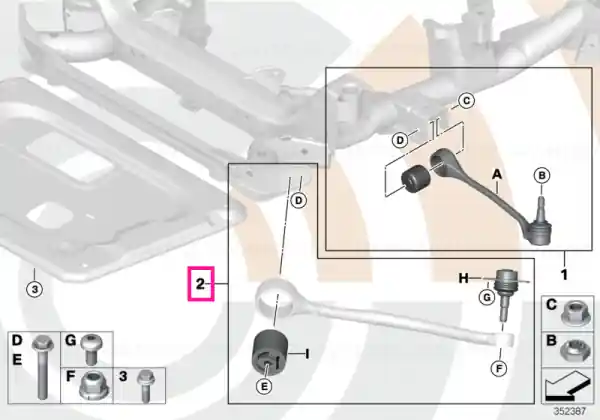 Noutate Kit reparație bară transversală VALUE LINE - BMW