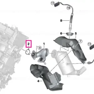 Cumpără online Etanșare gaze eșapament - BMW Motorrad