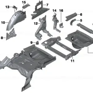 Trunk floor - BMW Reducere