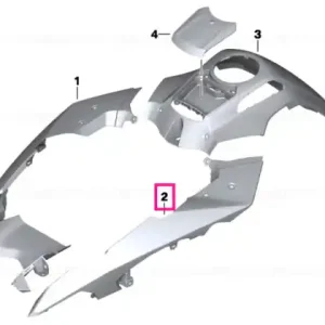 Capac roata fata, superior stang RACING-BLUE - BMW Motorrad Nu rata