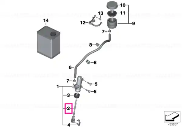 Push rod, brake master cylinder - BMW Motorrad Ultima șansă