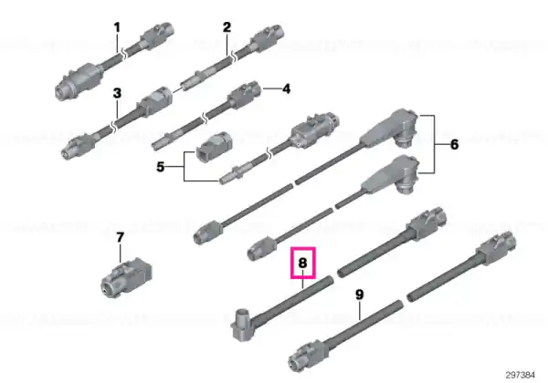 HSD wire L= 3815 MM - BMW Cumpără online