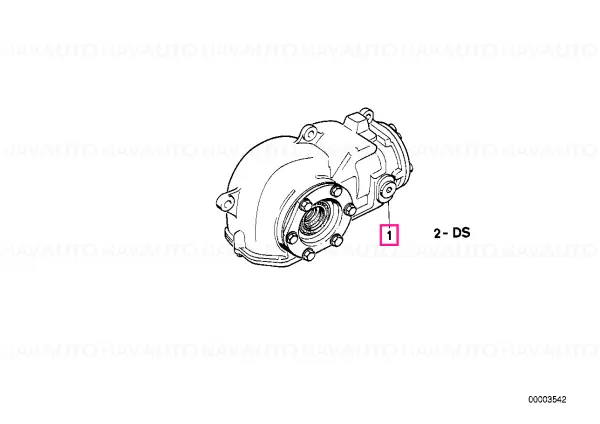 Exch-front differential I=43:11=3,91 - BMW Ofertă