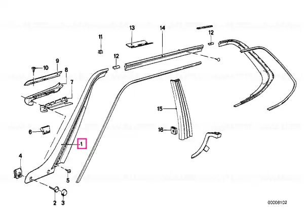 Reducere extra Water deflector front left - BMW