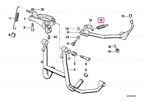 Cumpărături sigure Arc tensioner - BMW Motorrad