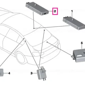 Antenna amplifier, Diversity DAB - BMW Mai ieftin