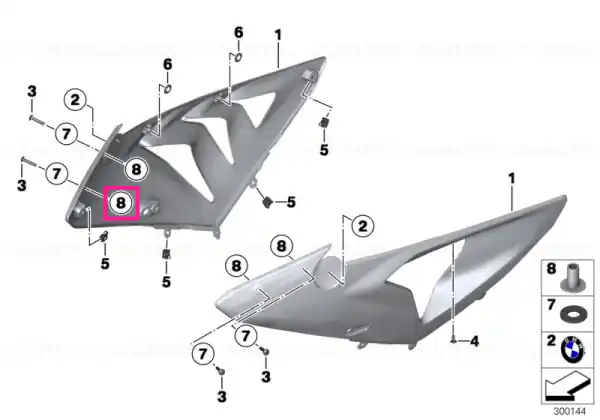 Bucșă guler DI=6 DA=7,5 H=9 - BMW Motorrad Ieftin